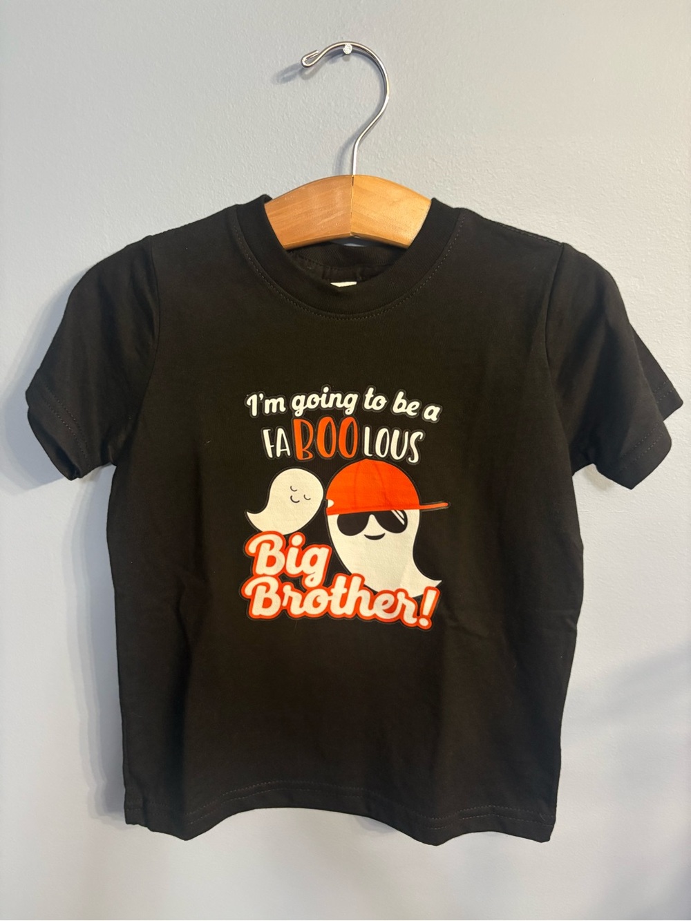Black 'Big Brother' Baby Reveal Tee